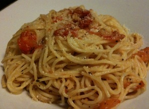 capellini met tomatensaus